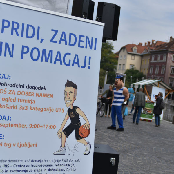 Koš za dober namen, Ljubljana