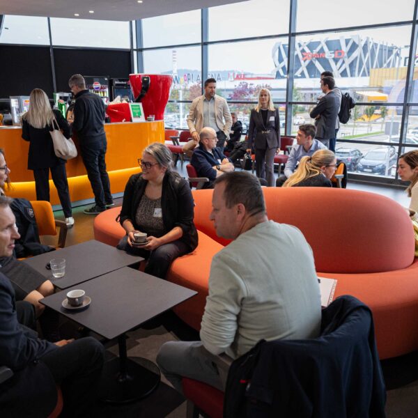 Druženje udeležencev Zaključnega kongresa TKT med odmorom